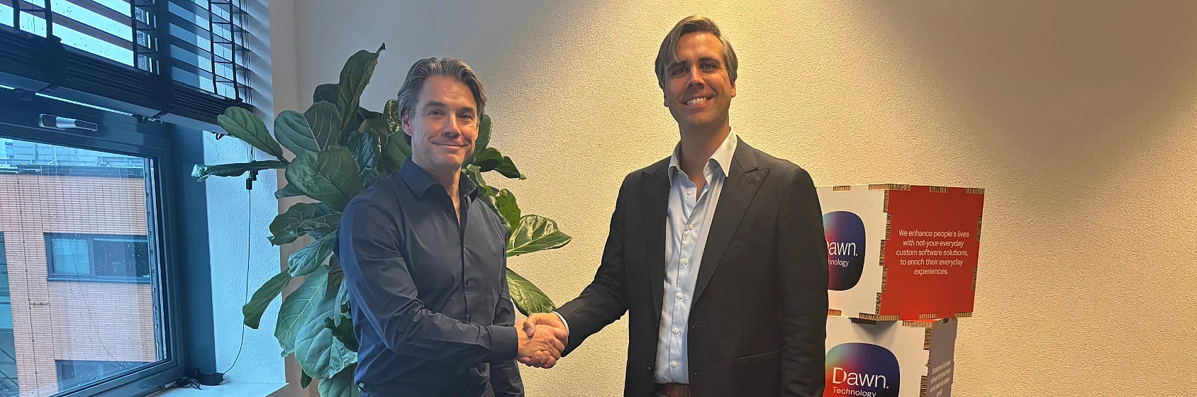 Wolf Marcuse managing director Dawn Technology Mark Wiermans CEO