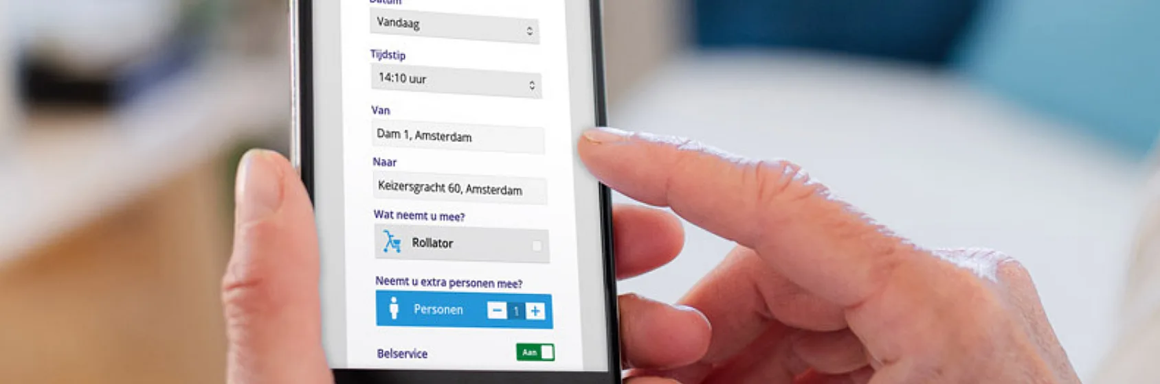 Rotterdam Mobility Centre (RMC) app by Dawn Technology