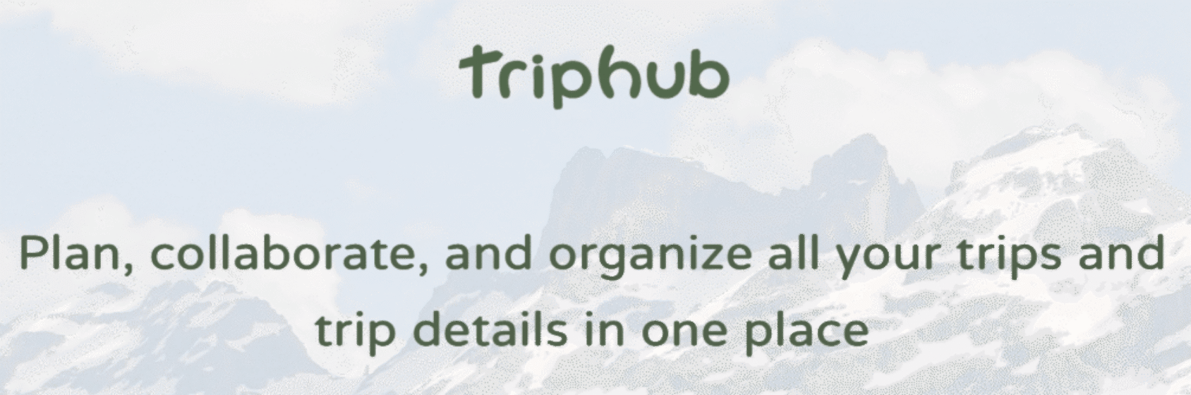Triphub app instructies
