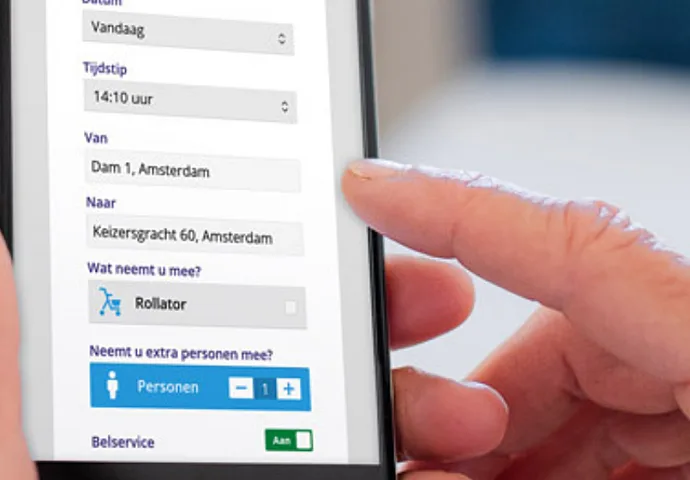 Rotterdam Mobility Centre (RMC) app by Dawn Technology